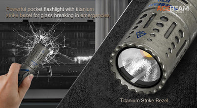Acebeam - E70-TI EDC Titanium Flashlight