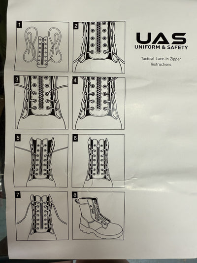 UAS Vulcan Zipper Kit for boots