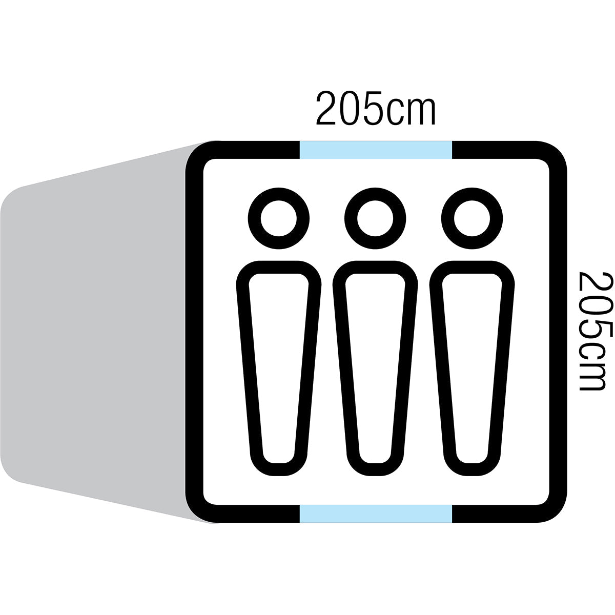 OZtrail - Tasman 3P Dome Tent