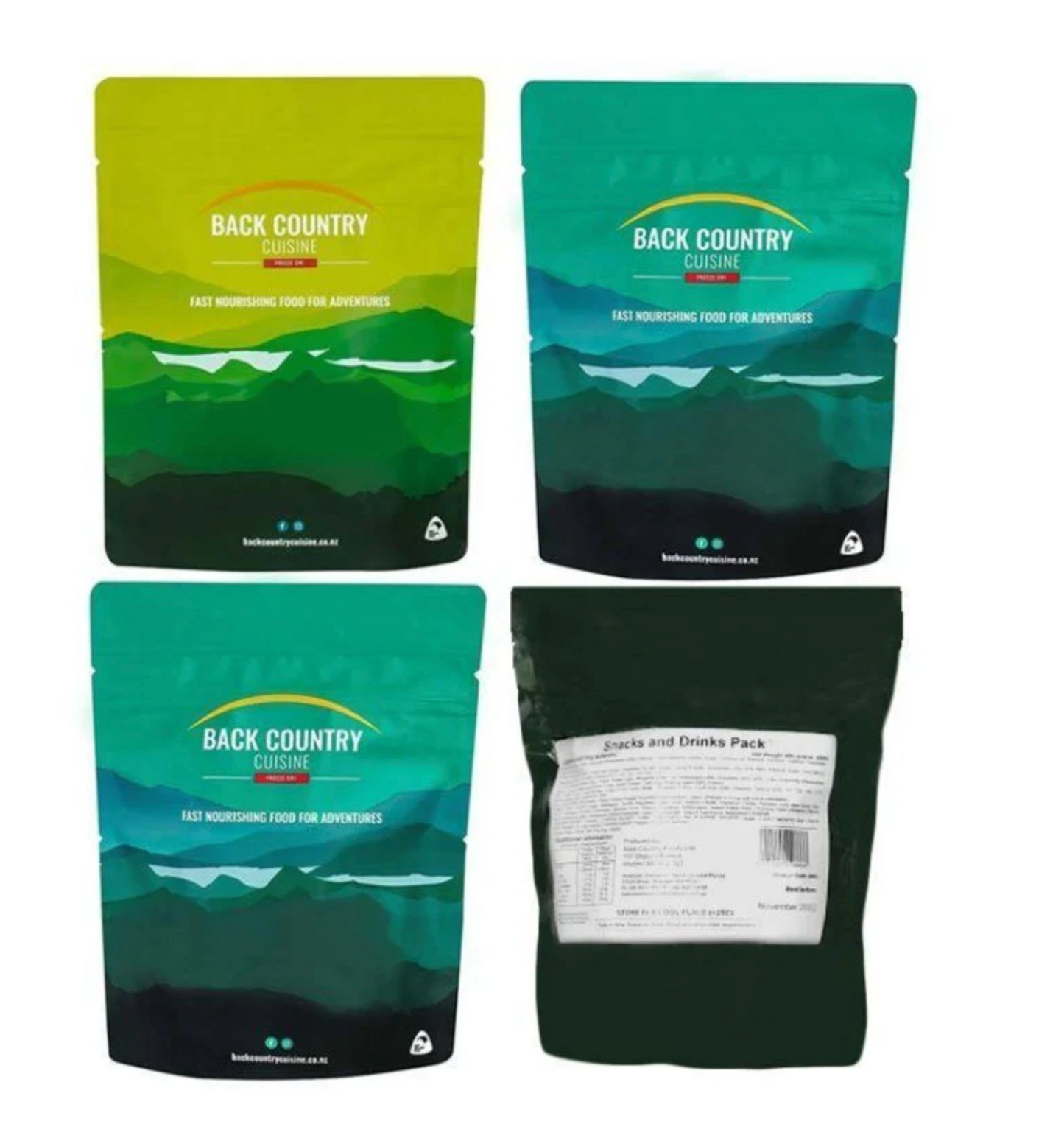 Back Country GLUTEN FREE 24 HOUR RATION PACK