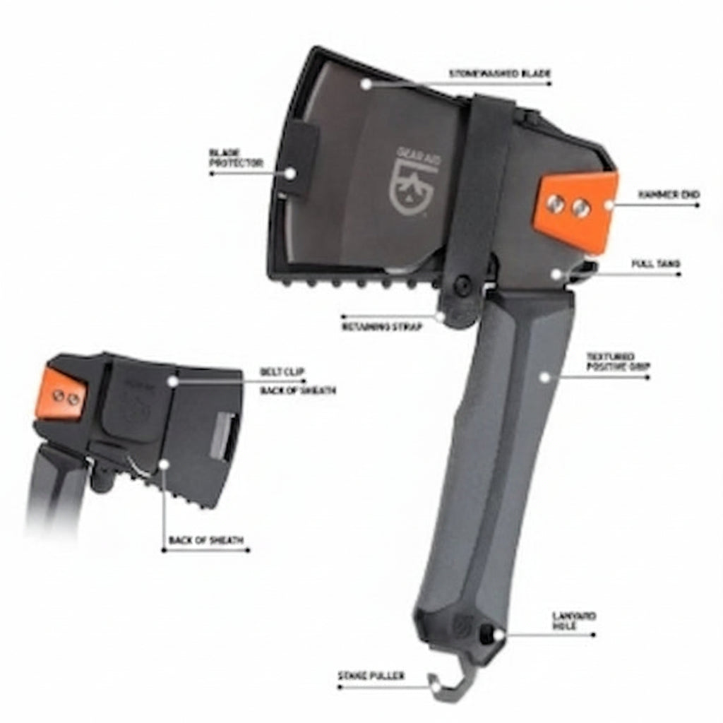 Diagram of a multi-tool with labeled parts on a white background