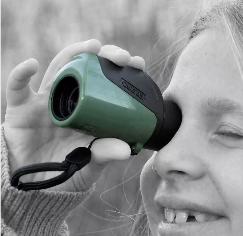 Carson Kids' 7x18 Bengal™ Focus-Free Monocular