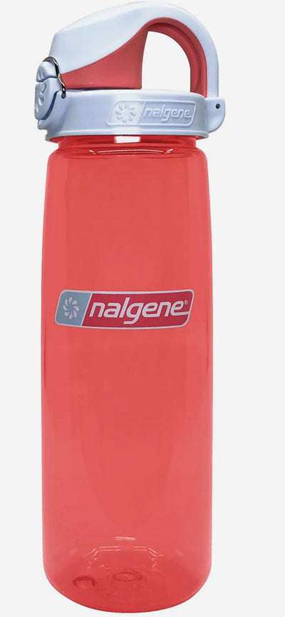 CORAL DRINK BOTTLE ON WHITE BACKGROUND