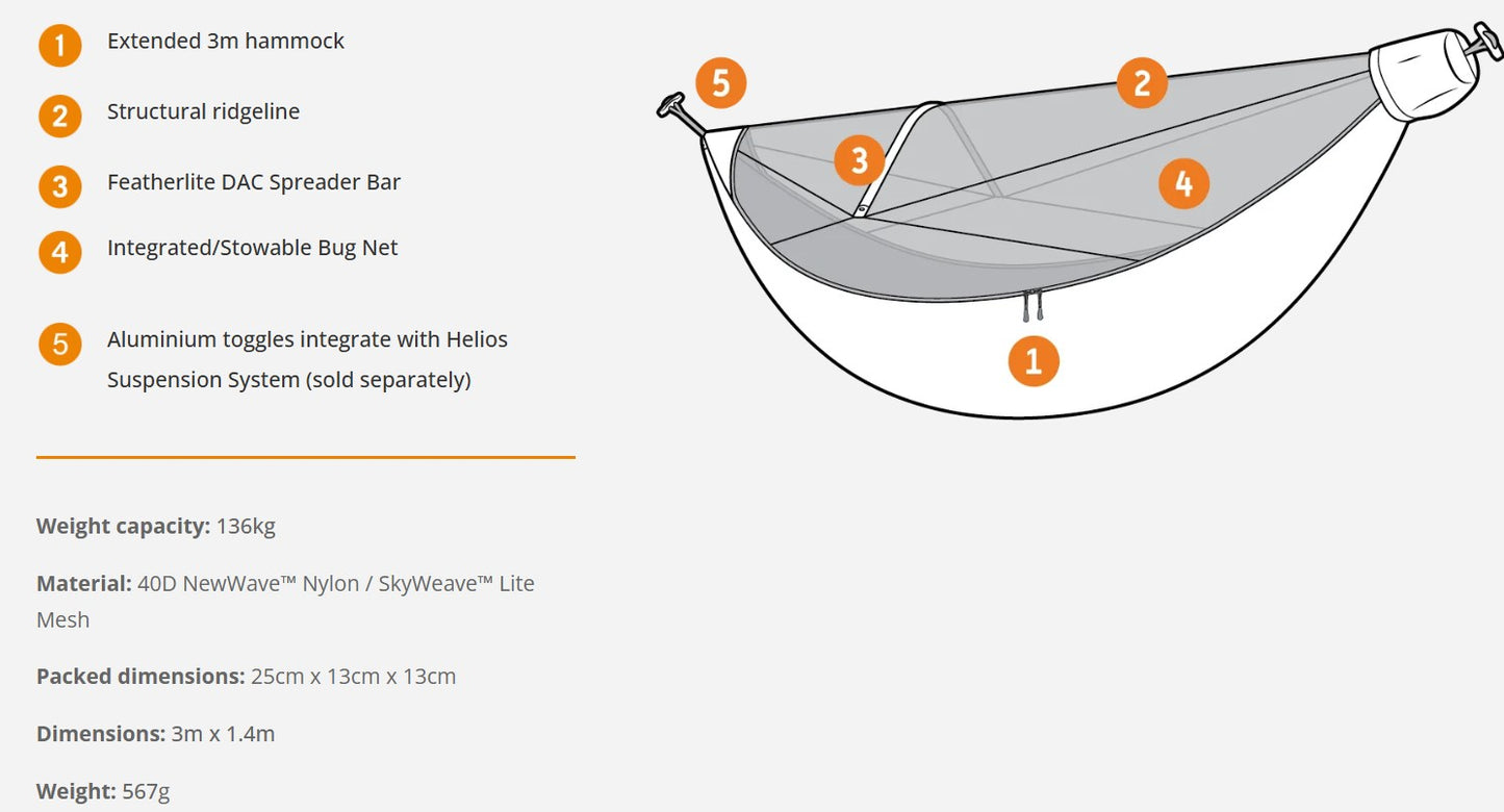 ENO JungleNest Hammock (Pacific)