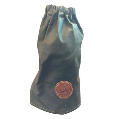 green oilskin gaiters