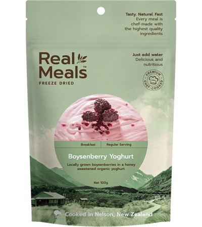 Real Meals - Boysenberry Yoghurt 25% Off Promotion