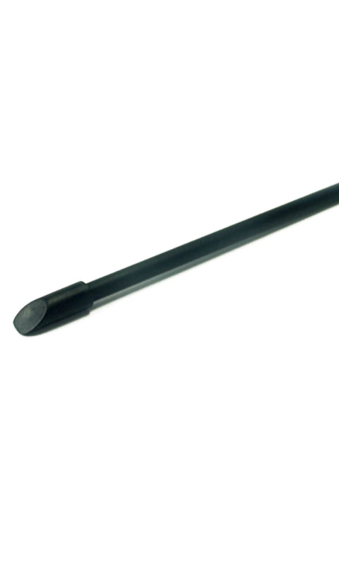 A black cleaning rod designed for scope cleaning, 685mm in length.