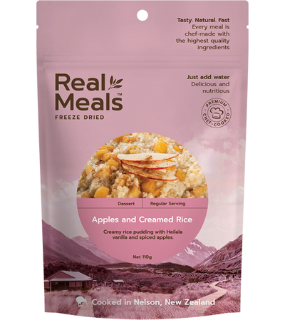 Real Meals - Apples and Creamed Rice 25% Off Promotion