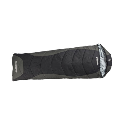 Roman Palm Passport - Black/Charcoal -5
