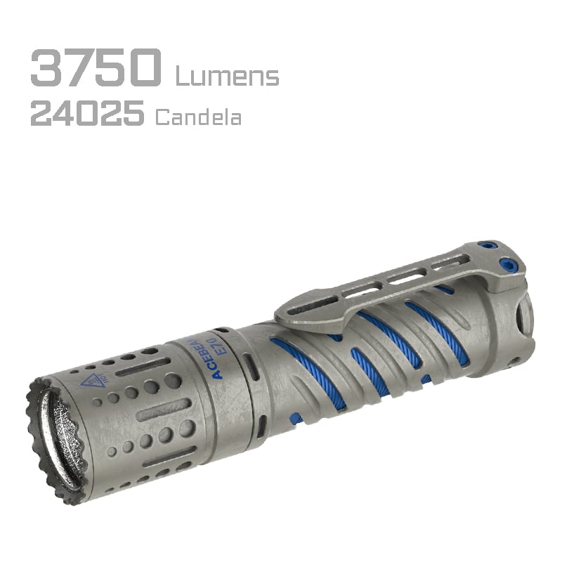 Acebeam - E70-TI EDC Titanium Flashlight