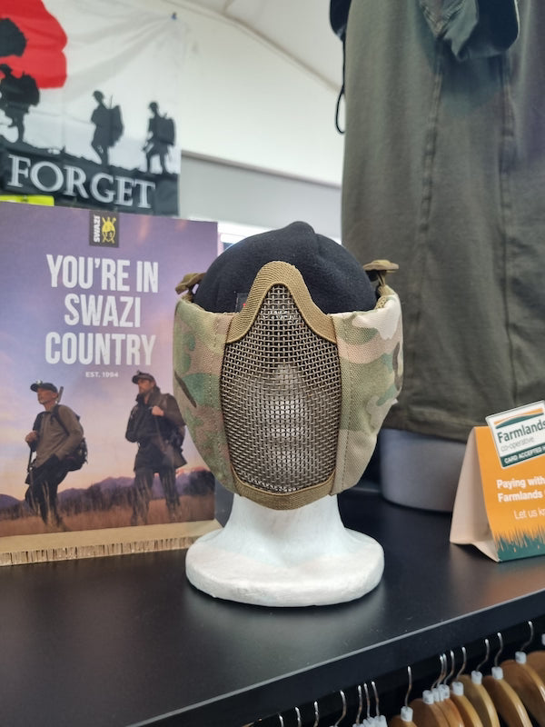 Airsoft Multicam Facemask