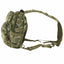 Camouflage backpack on a white background