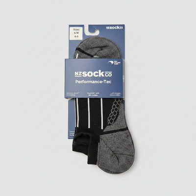 NZ Sock Co Performance Tec No Show Unisex