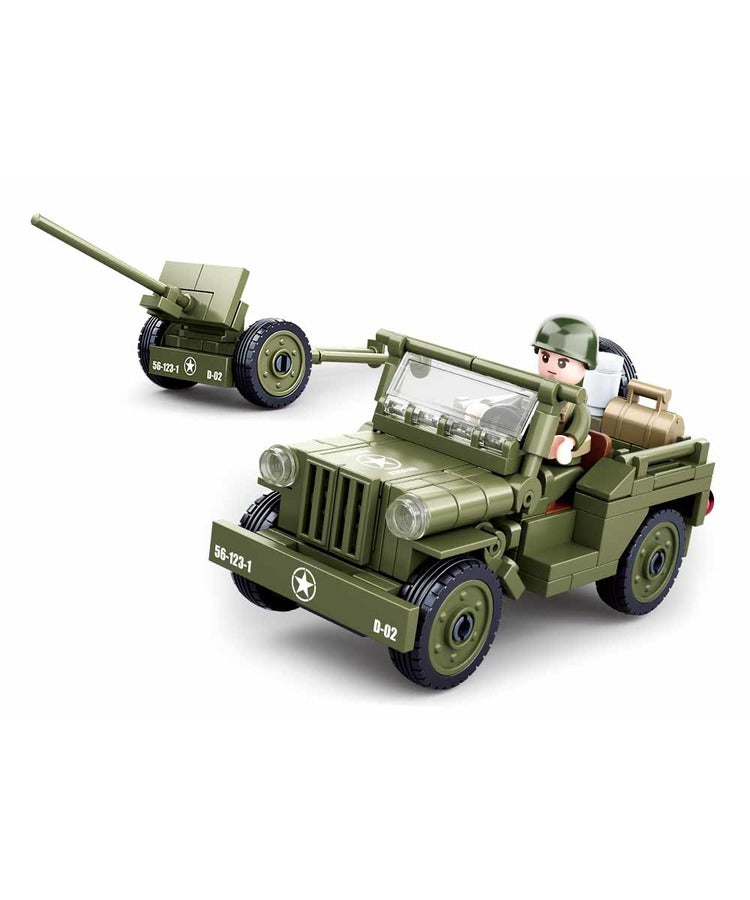 Sluban B0853 Willy's Jeep