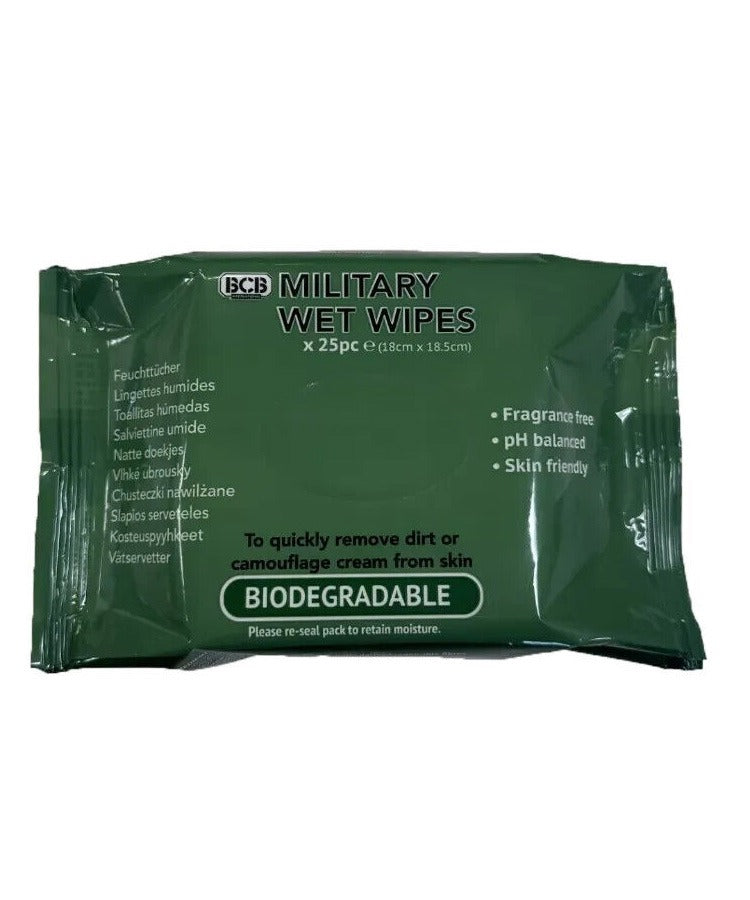 Kombat UK - Military Face Wipes 25pk