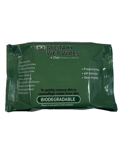 Kombat UK - Military Face Wipes 25pk