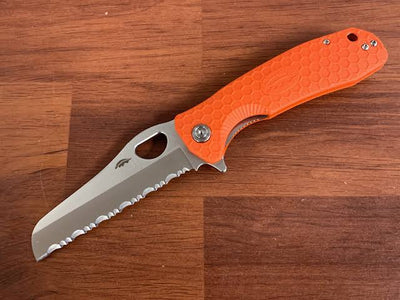 Honey Badger Serrated Rescue Knife