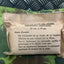 Military bandage package with instructions on a camouflage background