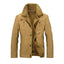 tan bomber jacket with faux fur lining