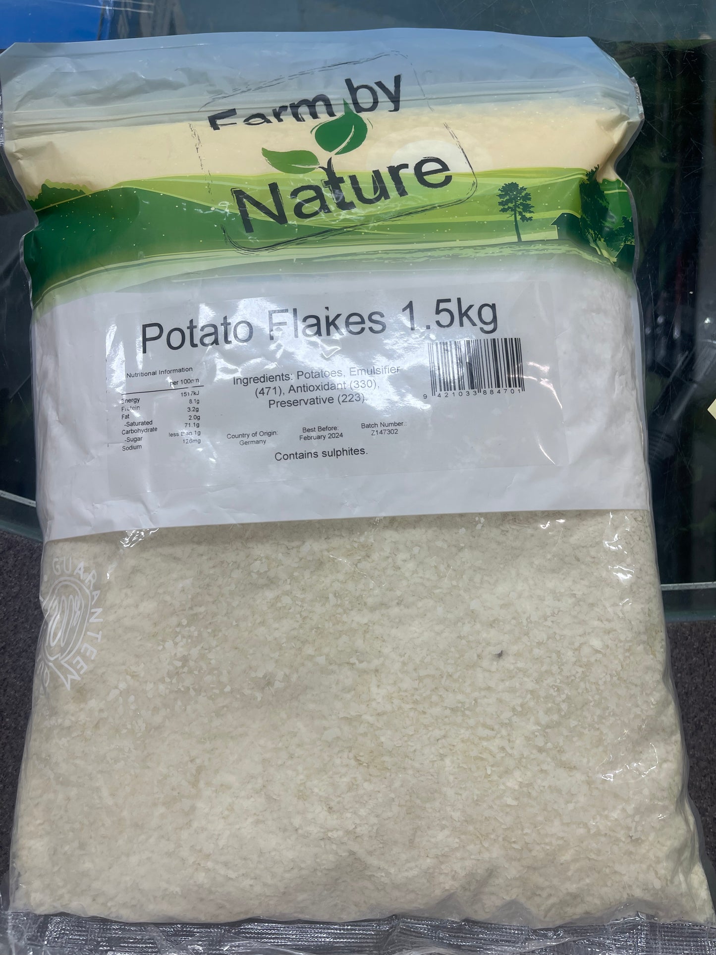 Farm by Nature Potato Flakes 1.5kg - Best before Feb 2024