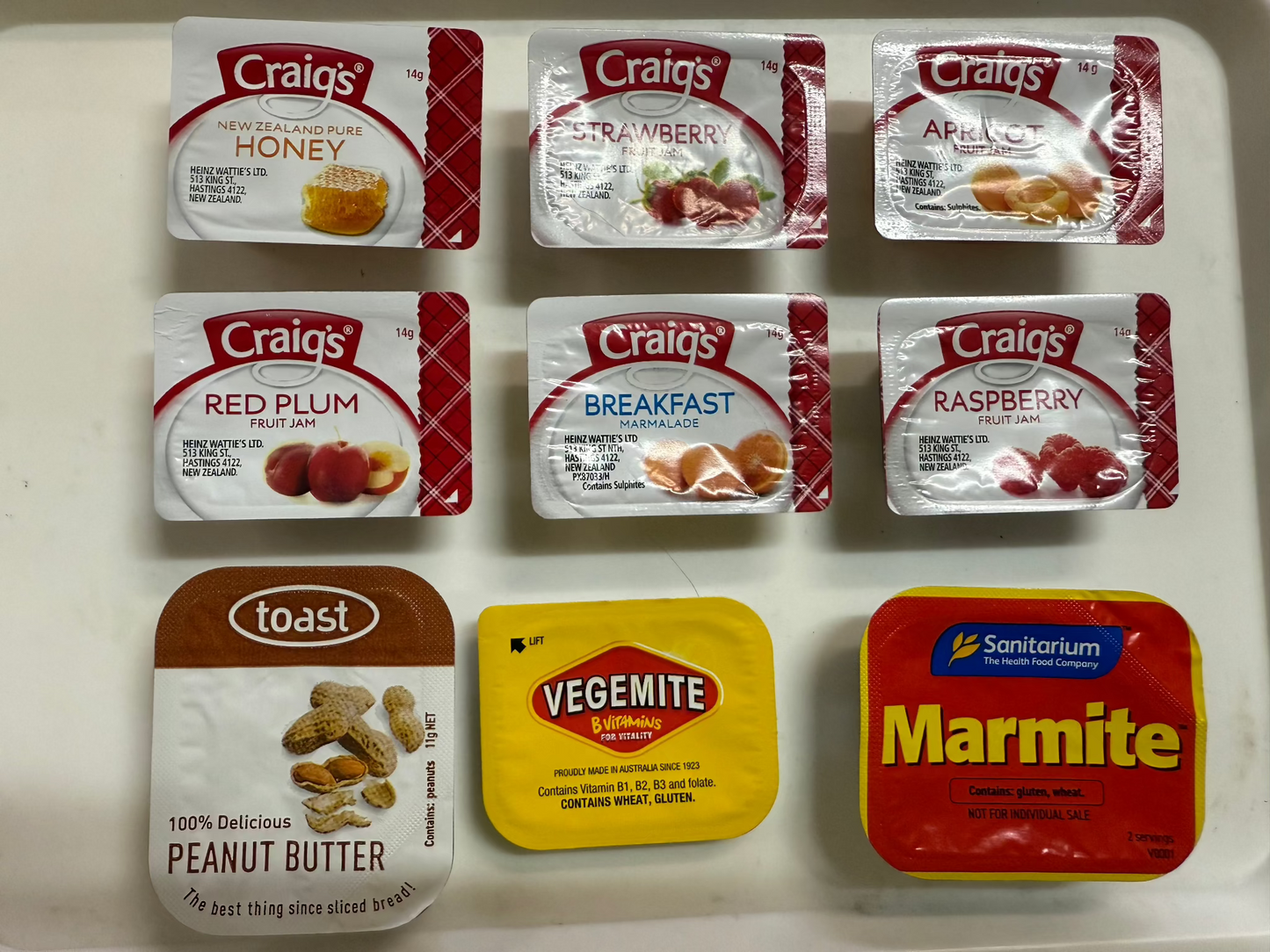 Single serve spreads 20 Pack