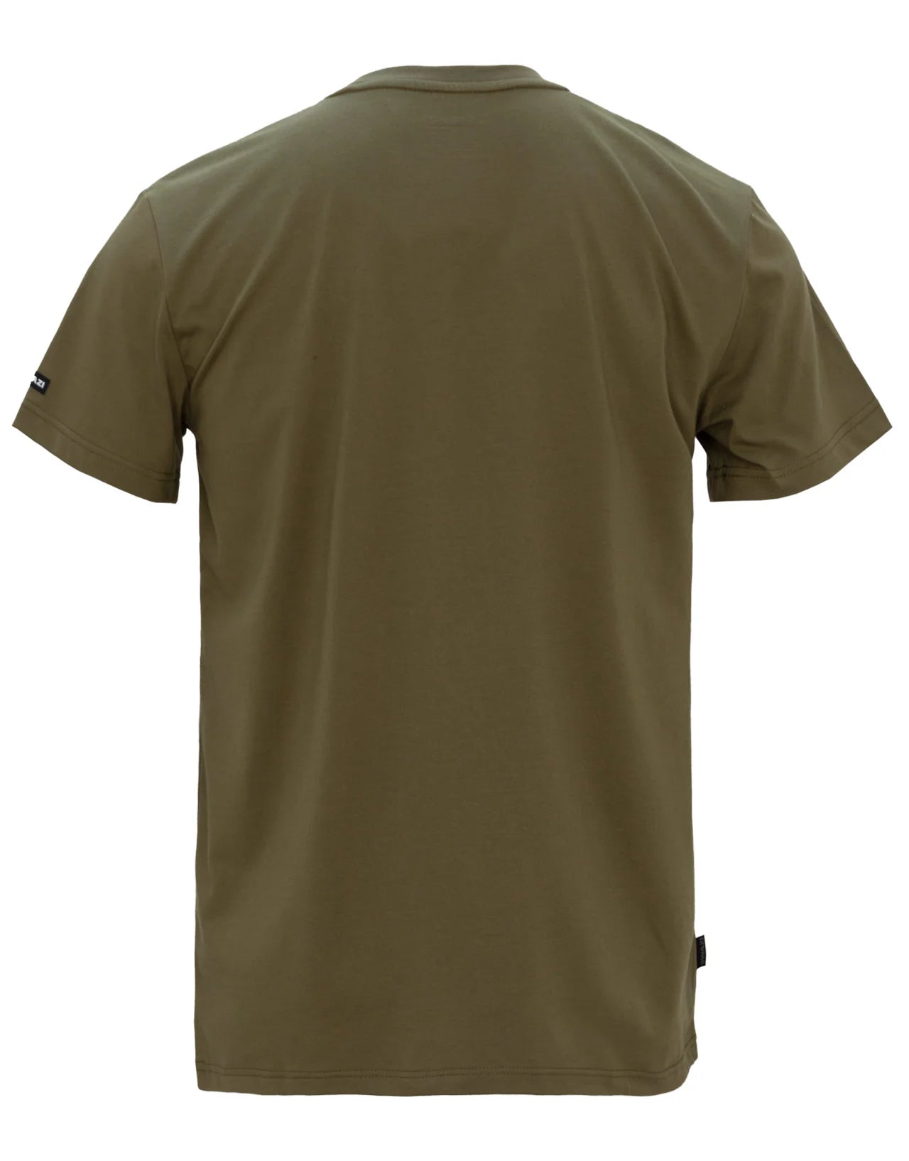 Green t-shirt on a white background