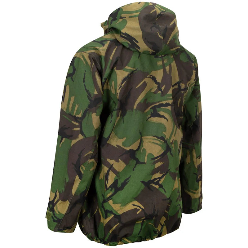 Camouflage jacket on a white background