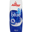 A pack of Anchor Blue UHT Milk in a 250ml carton, featuring the brand logo, product name, and a blue ribbon design indicating its delicious flavor.