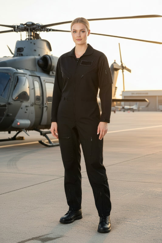 ROTHCO Black Flight Overalls