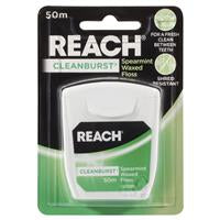Reach Cleanburst toothpaste packaging on a white background