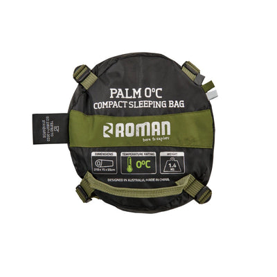 Roman Palm Sleeping Bag - Olive green  0°C