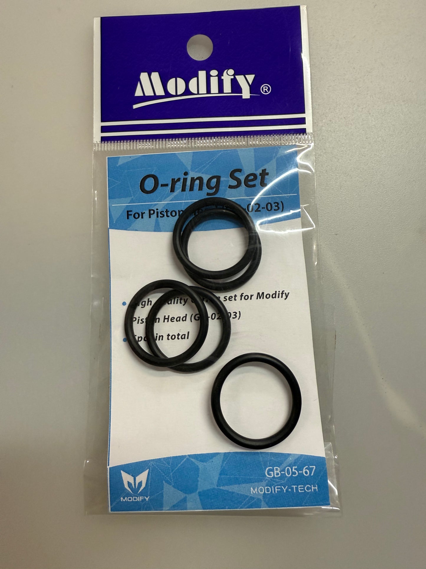 Modify- Replacement O Ring for Aluminium Piston Head