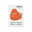 A white packaging card for a Showtime brand emergency blanket, featuring an orange graphic of a face inside a blanket with text reading 'EMERGENCY BLANKET' and size options in centimeters.
