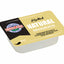 Mainland New Zealand Butter container with yellow and black label on a white background