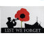 ANZAC Flag s- Lest We Forget - 12 different styles