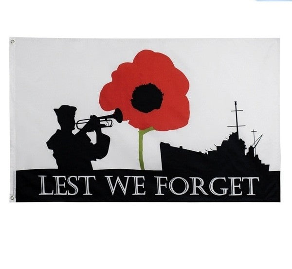 ANZAC Flag s- Lest We Forget - 12 different styles