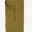 Olive green dry bag with a handle on a white background