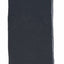 Black fabric with a zipper on a white background