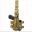 Tan tactical holster with gun and pouches on a white background, featuring the Viper brand.