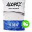 A bag of ALOPEX Airsoft Precision BBs, 0.30g, featuring white plastic airsoft pellets visible through a clear window on the front.