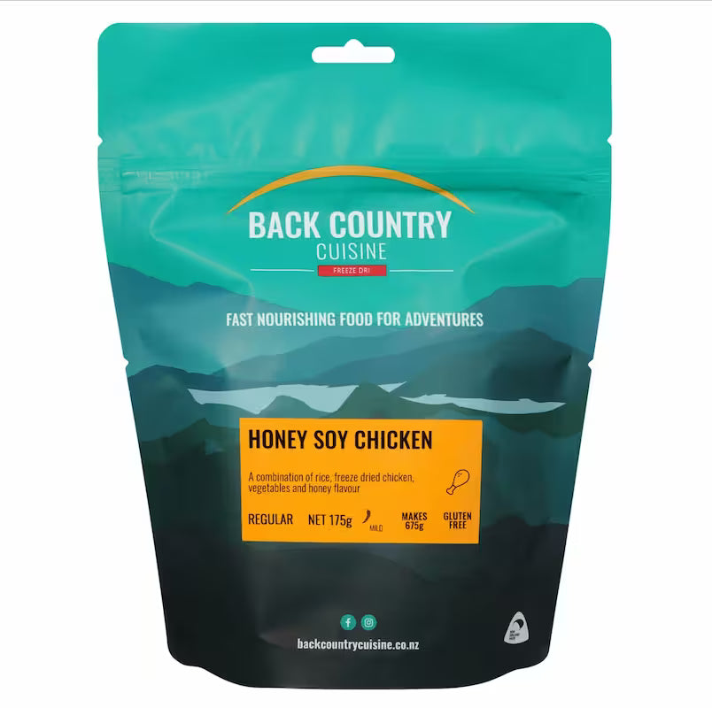 Back Country HONEY SOY CHICKEN 175 gram pack