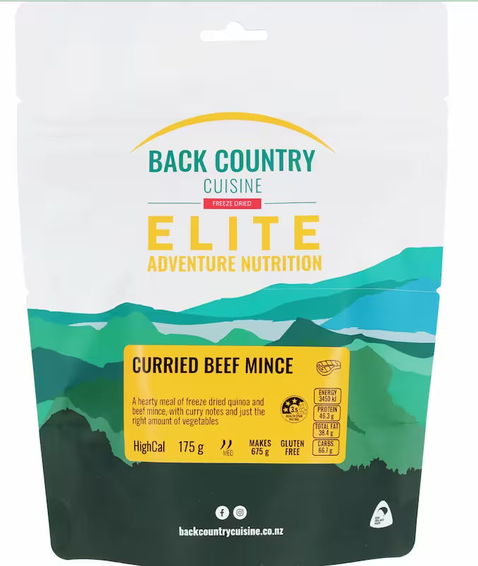 Back Country Elite - CURRIED BEEF MINCE 175g