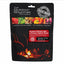 Packaging of The Outdoor Gourmet Company's freeze-dried food product with a campfire scene on a white background.