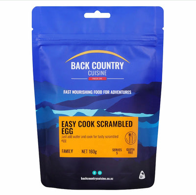 Back Country EASY COOK SCRAMBLED EGGS - 5 serve pack (160 gram)