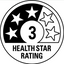 3 star health rating symbol