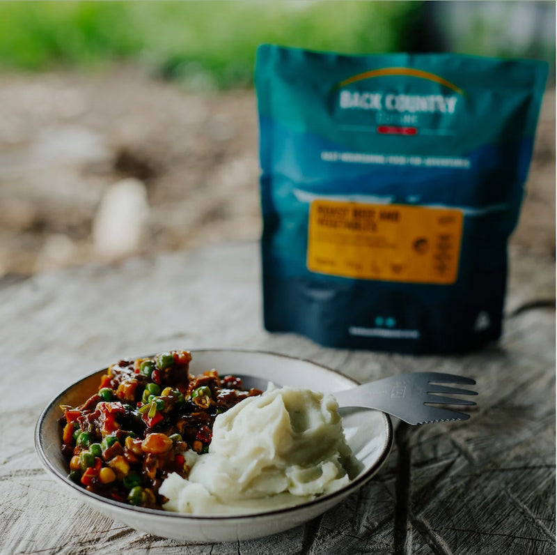Back Country ROAST BEEF AND VEGETABLES 175 gram pack