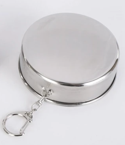 Stainless Steel Folding Cups - 4 sizes available