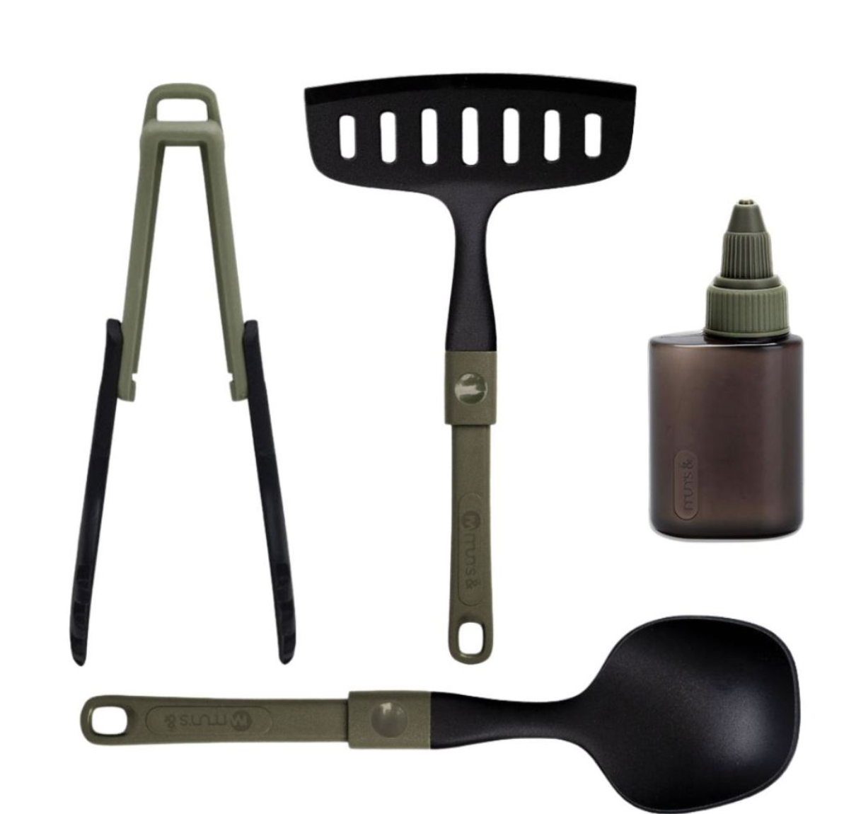 Muns Foldable 4pce Silicone Tool Set