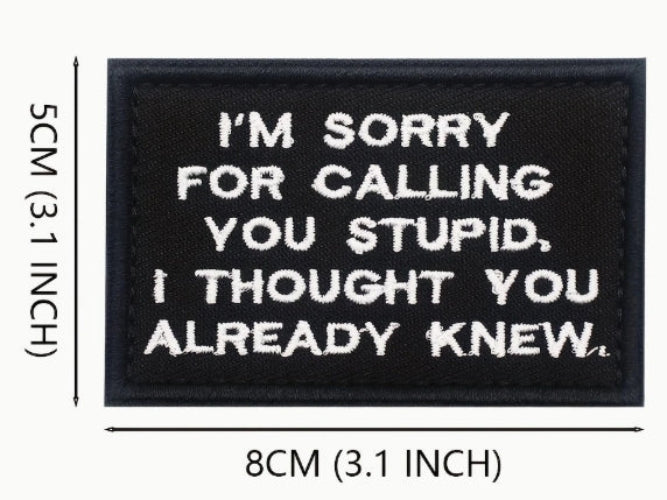 Patches/Badges  (with Sew on velcro)