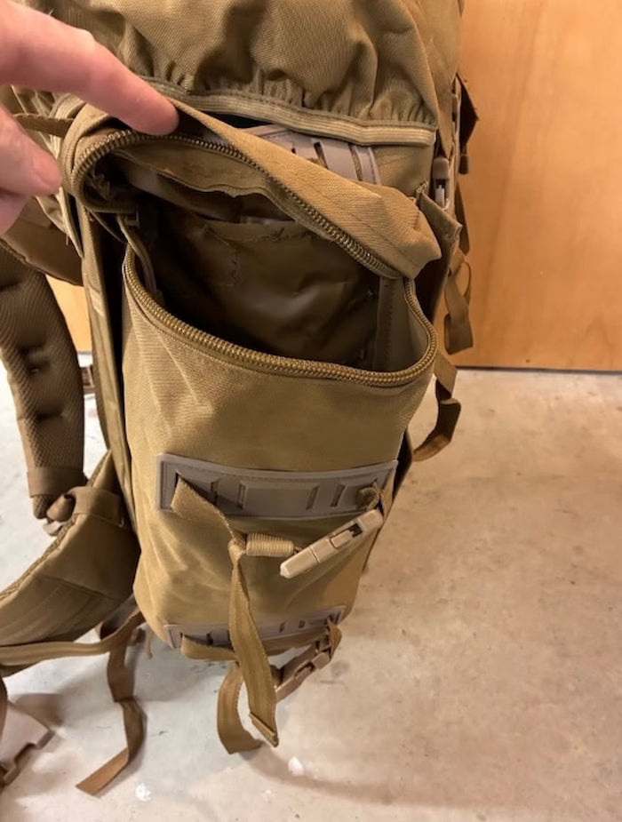 Bundeswehr Heavy Duty 75L Canvas Rucksack -